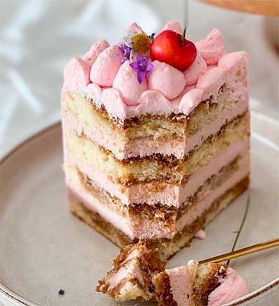 бисквитный торт рецепт 