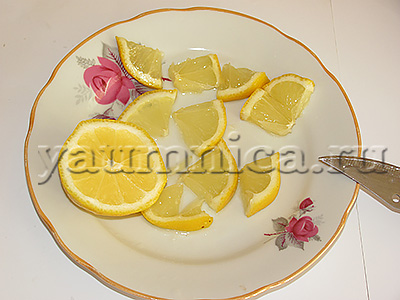 компот с лимоном