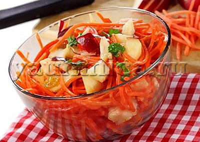 морковный салат рецепт 