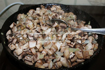 мясной пирог с грибами рецепт