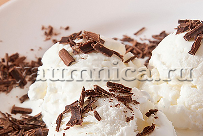 сливочно-бананово-шоколадное мороженое рецепт