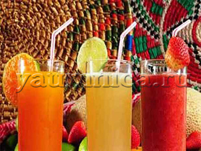 рецепты фруктовых напитков
