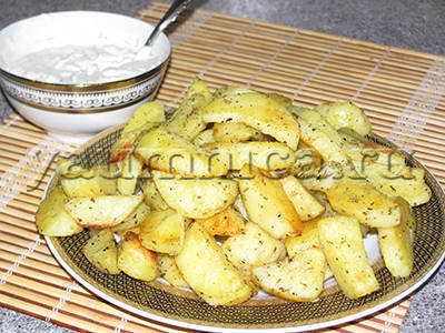 картофель по деревенски рецепт