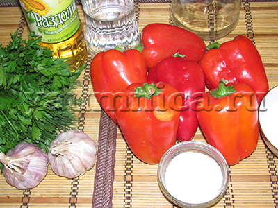 Маринованный болгарский перец на зиму пошаговый рецепт фото