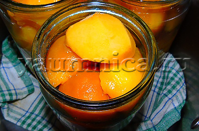 Персики консервированные на зиму рецепт