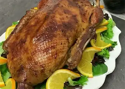 утка с яблоками и апельсинами рецепт 