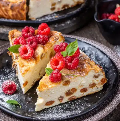 запеканка с изюмом рецепт 