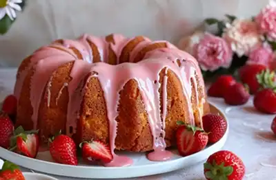 фото клубничный кекс клубничный кекс рецепт