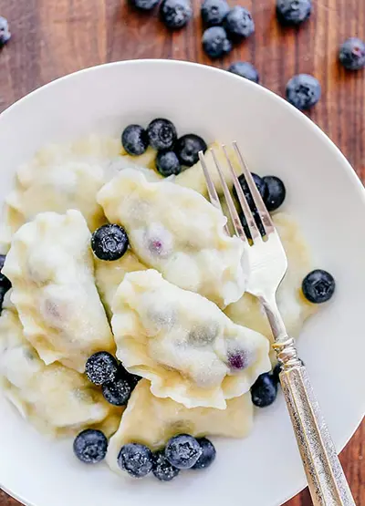 вареники с черникой рецепт 
