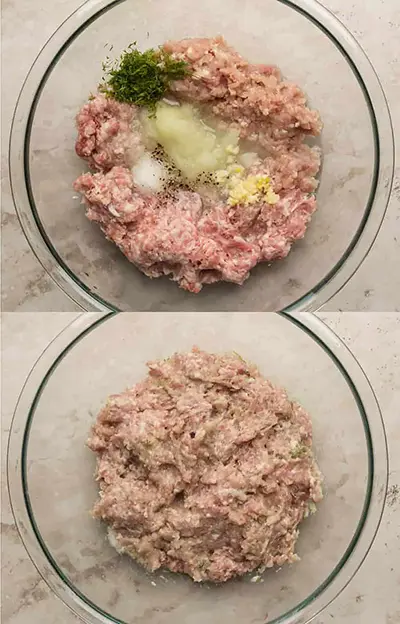 мясная начинка рецепт 