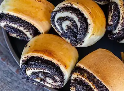 рулетики с маком рецепт 