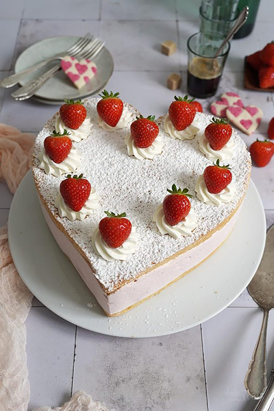 торт с клубникой рецепт 