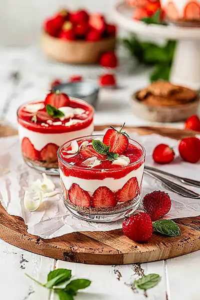 десерт с клубникой рецепт 