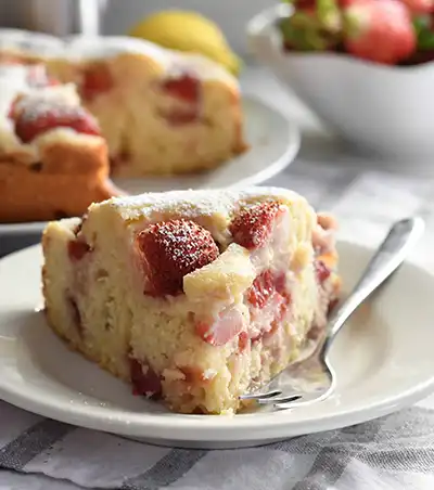 пирог с клубникой рецепт 