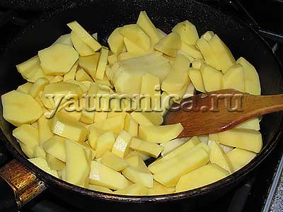 жареный картофель рецепт 