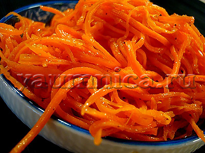 морковь по-корейски в домашних условиях