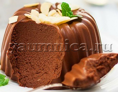 десерт шоколадный с желатином рецепт