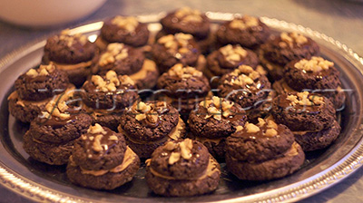 ореховое печенье с шоколадом рецепт