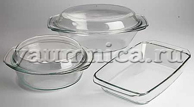 стеклянная посуда для кухни