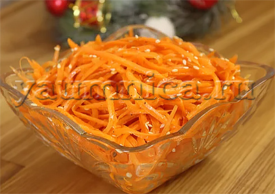 салат корейская морковь фото