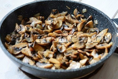 жареные грибы рецепт