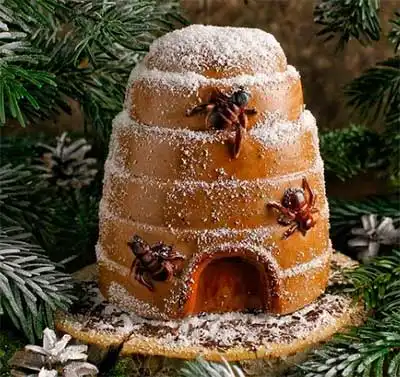 Итальянский рождественский пирог с кедровыми орешками