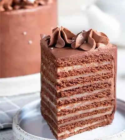 Медово - шоколадный торт - рецепт автора Margarita Bagnyuk
