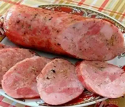 колбаса из говядины и свинины в домашних условиях пошаговый рецепт с фото | Дзен