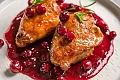 куриные бедрышки с клюквой рецепт