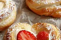 булочки с клубникой рецепт