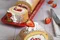 рулет с клубникой рецепт
